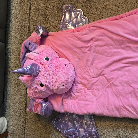 Pink & Purple  Unicorn  Sleeping bag - Picture 4 of 7